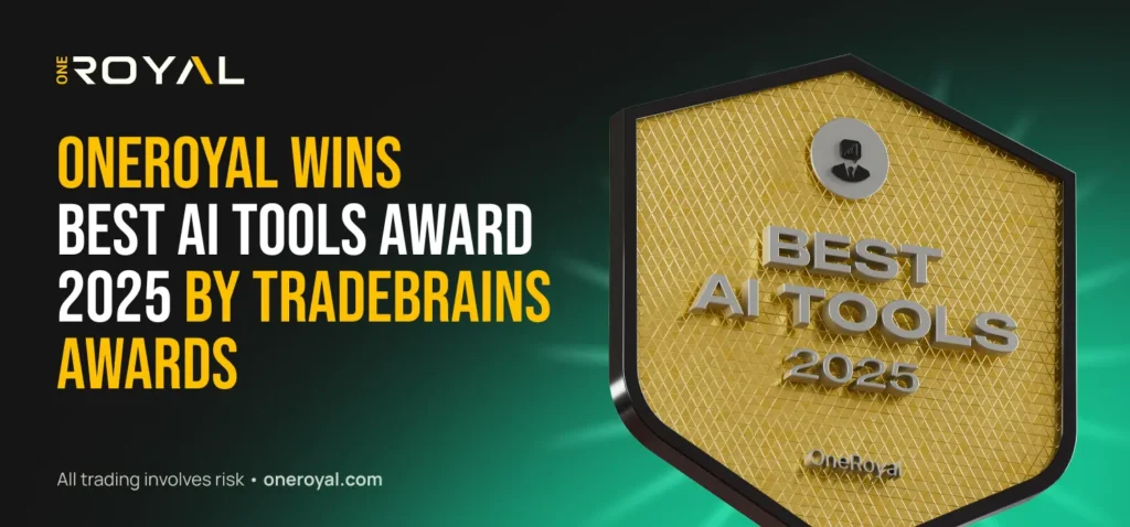 OneRoyal Wins Best AI Tools Award 2025 by TradeBrains Awards