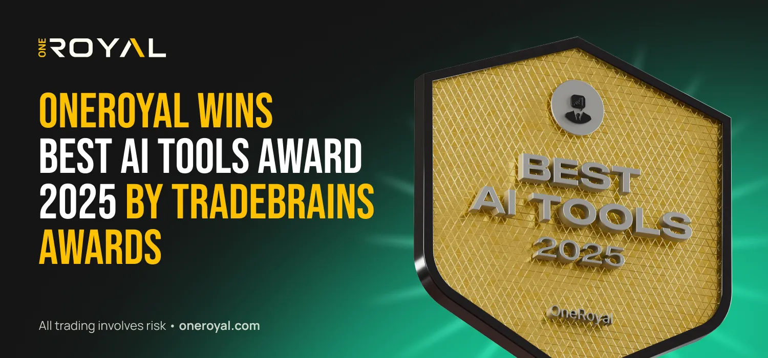 OneRoyal Wins Best AI Tools Award 2025 by TradeBrains Awards
