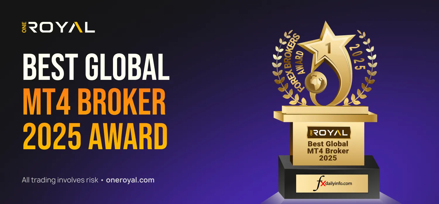 OneRoyal Wins Best Global MT4 Broker 2025