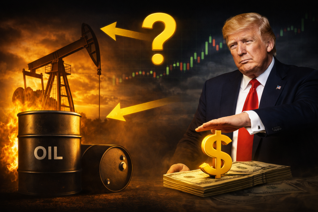 Oil vs Dollar: The Silent Battle Driving Markets… and What Trump Really Wants