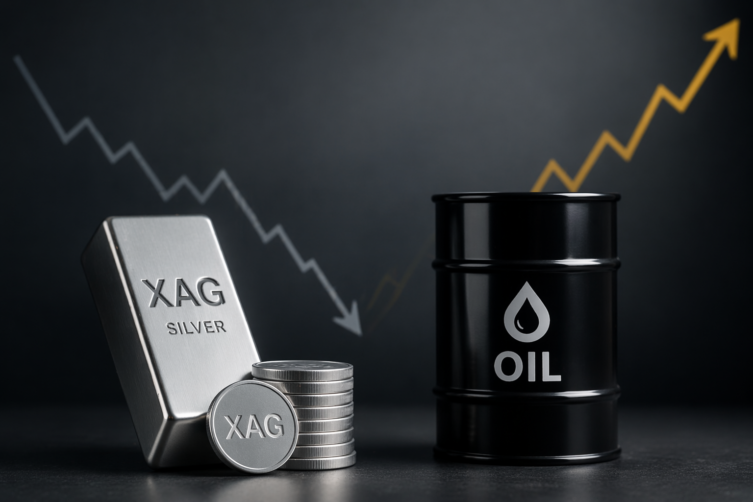 Silver Loses Momentum as Oil Takes the Spotlight