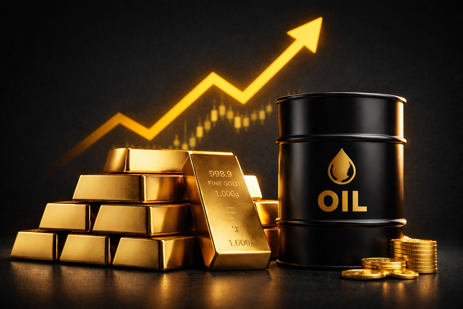 Gold Holding Structure While Oil Cools – Is a New High Coming?